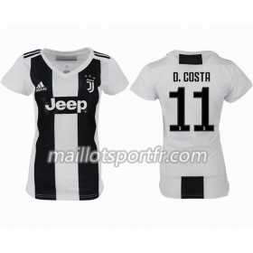 Maillot de Foot Juventus D.COSTA 11 Femme Domicile 2018/19